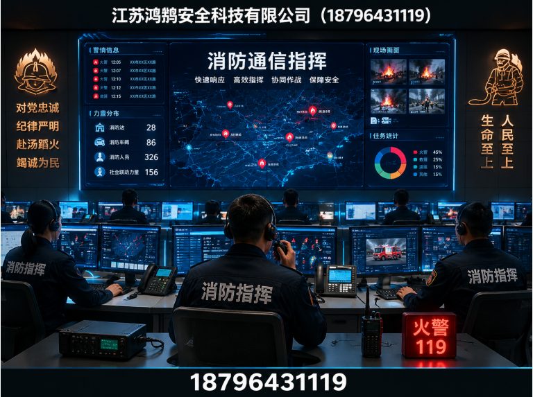 迪庆应急指挥系统展示图